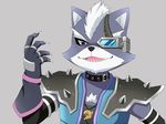  canine clothing collar eyewear fur gloves grey_fur headset male mammal minamo25 nintendo solo star_fox video_games wolf wolf_o&#039;donnell 