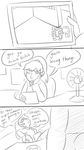  anthro comic dialogue english_text female five_nights_at_freddy&#039;s five_nights_at_freddy&#039;s_2 machine monochrome robot shadow_bonnie_(fnaf) text unnecessaryfansmut video_games 