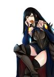  absurdres black_hair candy castlevania castlevania:_order_of_ecclesia food highres lollipop long_hair mr_chwadee pumpkin saliva shanoa shaped_lollipop solo tongue very_long_hair 