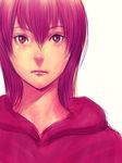  copyright_request fumio_(rsqkr) hood hoodie pink pink_eyes pink_hair solo 