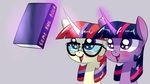  2015 equine female feral friendship_is_magic horn mammal moondancer_(mlp) my_little_pony twilight_sparkle_(mlp) underpable unicorn 