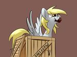  2015 derpy_hooves_(mlp) equine female feral food friendship_is_magic mammal muffin my_little_pony pegasus solo underpable wings 