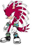  fan_character mammal porcupine purple_eyes rodent sonic_(series) waito-chan 