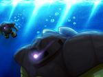  artist_request gogg gundam mecha mobile_suit_gundam underwater water 