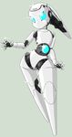  ambiguous_gender blue_eyes cute disney drossel_von_flugel eyelashes fireball_(series) machine not_furry robot simple_background solo standing unknown_artist 