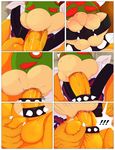  age_difference bowser bowser_jr. cock_ring comic cub duo father father_and_son fellatio gag gagged humanoid_penis incest koopa licking male male/male mario_bros nintendo oral parent penis redemption3445 retracted_foreskin saliva scalie sex son tongue tongue_out uncut video_games young 