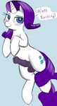 2015 animal_genitalia balls blue_background blue_eyes blush colored cutie_mark dialogue dickgirl english_text equine erection feral friendship_is_magic hair horn horsecock intersex long_hair looking_at_viewer mammal my_little_pony navel penis purple_hair rarity_(mlp) simple_background smile solo text unicorn yoditax 