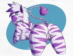  anus breasts diamond_(character) equine female kadath mammal nude pussy solo zebra 