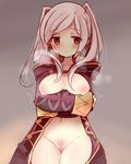  bad_id bad_pixiv_id blush breasts brown_hair female_my_unit_(fire_emblem:_kakusei) fire_emblem fire_emblem:_kakusei medium_breasts my_unit_(fire_emblem:_kakusei) navel pussy smile solo teu_(navy) twintails uncensored white_hair 
