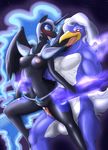  anthro balls blush breasts cyan_eyes dark-moltres dark-moltres_(character) friendship_is_magic legendary_pok&eacute;mon moltres my_little_pony nightmare_moon_(mlp) nintendo penis pok&eacute;mon red_eyes tongue tongue_out vaginal video_games 