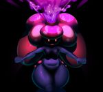  2015 anthro breasts elpatrixf female humanoid nintendo nude open_mouth plant pok&eacute;mon pok&eacute;morph pussy red_eyes solo video_games vileplume 