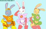  2011 breasts camel_toe clothing dark-moltres female lagomorph mammal rabbit red_eyes 