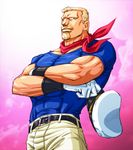  beard blonde_hair c-7_(assate) captain_tennille facial_hair gloves hat hat_removed headwear_removed holding holding_hat jojo_no_kimyou_na_bouken male_focus sailor_hat solo stardust_crusaders 