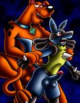  anal anal_penetration balls big_balls big_penis canine collar dog forced great_dane lucario male male/male mammal nintendo penetration penis pok&eacute;mon rape scooby-doo scooby-doo_(series) smile tbfm video_games 