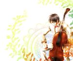  bad_id bad_pixiv_id black_hair bow bow_(instrument) bowtie cello formal instrument male_focus mochi_mocchi monkey_d_luffy one_piece scar solo tuxedo 