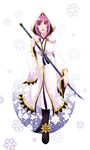  1girl aya_gozen female full_body hood long_hair maukougo naginata open_mouth polearm purple_eyes purple_hair robe sengoku_musou sengoku_musou_3 solo violet_eyes weapon white_background 