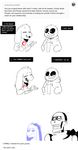  &lt;3 2015 anthro anthrofied armor ask_blog asriel_dreemurr bone caprine clothed clothing comic dialogue duo english_text fatz_geronimo_(artist) frisk fur goat hair horn humor jacket long_ears male mammal monster not_furry papyrus_(undertale) protagonist_(undertale) pun sans_(undertale) simple_background skeleton smile sweat text tumblr undertale video_games white_fur 