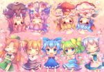  :3 :d animal_ears apron ascot bat_wings blonde_hair blue_dress blue_eyes blue_hair blush bow cat_ears cat_tail chibi cirno closed_eyes coat daiyousei demon_girl demon_wings dress fairy_wings flandre_scarlet green_hair hair_bow hair_ribbon hat head_wings heart heart-shaped_pupils heart_in_mouth hong_meiling ice ice_wings izayoi_sakuya kemonomimi_mode koakuma long_hair mob_cap multiple_girls nose_bubble open_clothes open_coat open_mouth patchouli_knowledge pjrmhm_coa puffy_short_sleeves puffy_sleeves purple_hair red_eyes red_hair remilia_scarlet ribbon rumia shirt short_sleeves siblings side_ponytail silver_hair sisters skirt skirt_set sleeping smile star striped striped_dress symbol-shaped_pupils tail the_embodiment_of_scarlet_devil touhou v-shaped_eyebrows very_long_hair waist_apron wings 