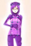  :o arm_behind_back ass_visible_through_thighs backlighting bad_id bad_pixiv_id bangs blush bob_cut bodysuit bracer clothes_writing colored_eyelashes covered_navel cowboy_shot crossdressing embarrassed evangelion:_2.0_you_can_(not)_advance eyebrows_visible_through_hair glasses gloves groin gundam gundam_00 hairpods halftone halftone_background hand_on_own_stomach headgear legs_apart looking_down male_focus mytyl neon_genesis_evangelion neon_trim nose_pads otoko_no_ko parody parted_bangs parted_lips pilot_suit plugsuit purple_bodysuit purple_hair rebuild_of_evangelion red_eyes rimless_eyewear see-through solo standing sweatdrop swept_bangs test_plugsuit tieria_erde turtleneck 