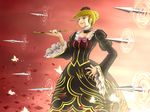  beatrice bow bug butterfly fate/stay_night fate_(series) gate_of_babylon insect kiseru parody pink_bow pipe solo stake stakes_of_purgatory translated umineko_no_naku_koro_ni yasutake 