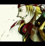  billy_kane blonde_hair fatal_fury king_of_fighters kof male male_focus real_bout smile snk 