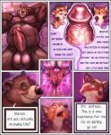 2024 5_fingers anthro anthro_on_anthro aroused balls bear bedroom big_balls big_penis bisexual black_nose breasts brick brick_wall brown_bear brown_body brown_fur canid canine cleavage clothed clothed/nude clothed_female_nude_male clothing comic cottage danelaxy_(artist) dialogue disney english_text erection eyes_closed female fingernails fingers fox fur genitals group heart_symbol hi_res humanoid_hands husband_and_wife little_john maid_marian male male/female male/male mammal married_couple mmf multicolored_body multicolored_fur musclegut muscular muscular_anthro muscular_male nails nude open_mouth penis red_body red_fox red_fur robe robin_hood robin_hood_(disney) smile speech_bubble standing tail text tongue trio true_fox two_tone_body two_tone_fur ursine wall_(structure) white_body white_fur