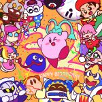 1:1 2024 adeleine_(kirby) alien ambiguous_gender anthro arachnid arthropod avian beak big_ears bird birthday blue_eyes blush chinchillid clothed clothing colored confetti cute_fangs dark_matter_(kirby) digital_media_(artwork) elfilin elline empty_eyes english_text fairy fangs felid feline female feral fur goo_creature gooey_(kirby) green_eyes green_hair group gryll hair happy_birthday hat headgear headwear hi_res human humanoid japanese_description king_dedede kirby kirby_(series) kirby_64:_the_crystal_shards kirby_and_the_forgotten_land magolor male mammal marx_(kirby) meta_knight mouthless multicolored_hair nekotama_lab nintendo notched_ear one_eye_closed open_mouth open_smile orange_background party_popper penguin pink_body red_eyes ribbon_(kirby) robe rodent rosy_cheeks round_body shadow_creature simple_background smile spider spidr spirit star stated_age susie_(kirby) taranza teal_body teal_fur teeth text tongue void-sam waddle_dee waddling_head wings wink witch_hat yellow_eyes