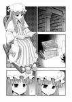  book comic greyscale highres md5_mismatch monochrome morioka_itari patchouli_knowledge touhou 