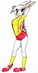  anthro breasts butt clothed clothing culo female invalid_tag pechos roythefurry senos solo tetas traditional_media_(artwork) trasero 