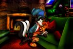  bonkers cartoon disney male male/male mammal sex skunk skunky 