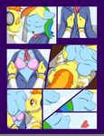  &lt;3 2015 absurd_res anthro anthrofied biting_lip bra breast_suck breasts clothed clothing comic duo equine eyes_closed fearingfun female female/female friendship_is_magic hair hand_on_breast hi_res horse licking mammal multicolored_hair my_little_pony navel open_mouth orange_hair pony rainbow_dash_(mlp) rainbow_hair spitfire_(mlp) sucking tongue tongue_out underwear undressing wonderbolts_(mlp) 