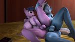  2015 3d animal_genitalia anthro areola balls big_breasts breasts equine erect_nipples erection friendship_is_magic herm herm/herm horn horsecock huge_breasts intersex intersex/intersex jimahn mammal my_little_pony nipples nude penetration penis pussy sex trixie_(mlp) twilight_sparkle_(mlp) unicorn vaginal vaginal_penetration 