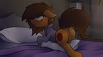  anus butt earth_pony equine fan_character female horse humping mammal marsminer my_little_pony pillow pillow_ride pony pussy solo venus_spring 