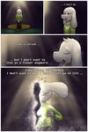  2015 anthro asriel_dreemurr caprine comic crying dialogue english_text flower goat mammal plant scottfraser standing tears text undertale video_games 