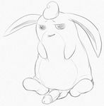  balls biting_lip cum cute erection feral humanoid_penis looking_at_viewer male mammal monochrome nintendo pencil_(artwork) penis pok&eacute;mon simple_background smile solo traditional_media_(artwork) video_games white_background wigglytuff yaroul 