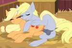  2015 animal_genitalia animated anus applejack_(mlp) balls blonde_hair blush derpy_hooves_(mlp) dickgirl dickgirl/female equine erection eyes_closed female feral friendship_is_magic fur grey_fur hair hooves horse horsecock intersex intersex/female mammal mane mimtii my_little_pony open_mouth orange_fur penetration penis pony pussy sex smile teeth tongue vaginal vaginal_penetration 