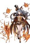  :| animal_ears bangs bare_arms bare_legs beaker belt black_footwear black_gloves blue_hair breasts bunny bunny_ears cape cat_ears chain cleavage closed_mouth collar erune ferry_(granblue_fantasy) fox full_body game_cg gloves granblue_fantasy halloween hat hat_ornament heart holding holding_weapon horizontal_stripes jack-o'-lantern jewelry knees_together_feet_apart leg_up legs long_hair loose_belt microskirt minaba_hideo mini_hat mini_top_hat no_bra non-web_source official_art orange_eyes orange_legwear pale_skin pumpkin shoes sideboob single_earring skirt small_breasts socks solo striped striped_legwear striped_skirt swimsuit thigh_gap top_hat transparent_background v-shaped_eyebrows walking wavy_hair weapon whip 