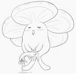  animal_genitalia blush cum erection feral looking_at_viewer male monochrome nintendo one_eye_closed open_mouth pencil_(artwork) penis plant pok&eacute;mon simple_background solo traditional_media_(artwork) video_games vileplume white_background wink yaroul 