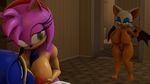  2015 3d amy_rose anthro areola bat big_breasts breasts erect_nipples erection female hedgehog jessen male mammal nipples nude penis pussy rouge_the_bat sex sonic_(series) sonic_the_hedgehog titfuck 