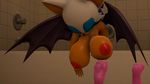  2015 3d amy_rose anthro areola bat big_breasts breasts erect_nipples female hedgehog jessen male mammal nipples nude rouge_the_bat sex sonic_(series) sonic_the_hedgehog 
