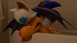  2015 3d anthro areola bat big_breasts breasts erect_nipples female hedgehog jessen male mammal nipples nude rouge_the_bat sex sonic_(series) sonic_the_hedgehog 