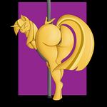  2015 anthro anthrofied bent_over big_butt breasts butt dock equine female friendship_is_magic hair hi_res horn looking_at_viewer mammal my_little_pony one_eye_closed presenting presenting_hindquarters solo suirano tongue tongue_out twilight_scepter_(mlp) unicorn 