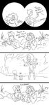  2015 amethyst comic duo female garnet havesomemoore male monochrome pearl_(steven_universe) steven steven_universe text x-files 