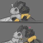  ! &lt;3 arthropod bee blush eternallytardy honey insect kissing male male/male moth 