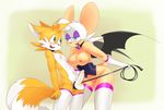  balls bat breasts mammal miles_prower penis rouge_the_bat sonic_(series) sparkydb 