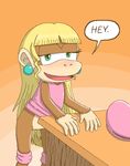  blonde_hair clothing dixie_kong donkey_kong_(series) female hair hat jewelry mammal monkey nintendo primate sl350 solo video_games 