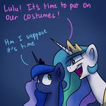  2015 anticularpony english_text equine female feral friendship_is_magic horn mammal my_little_pony princess_celestia_(mlp) princess_luna_(mlp) text winged_unicorn wings 