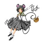  aki_(akikaze_asparagus) animal_ears blush full_body grey_hair highres jewelry mouse mouse_ears mouse_tail nazrin pendant red_eyes short_hair solo tail touhou transparent_background 