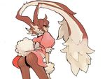  animal_ears bunny_ears bunny_tail gijinka l_hakase lopunny moemon personification pokemon tail 