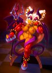 2015 anthro areola bat big_breasts breasts clothed clothing demon erect_nipples female genital_piercing halloween holidays horn mammal mostly_nude nipple_bulge nipple_piercing nipples piercing pussy rouge_the_bat scificat skimpy sonic_(series) succubus wings 